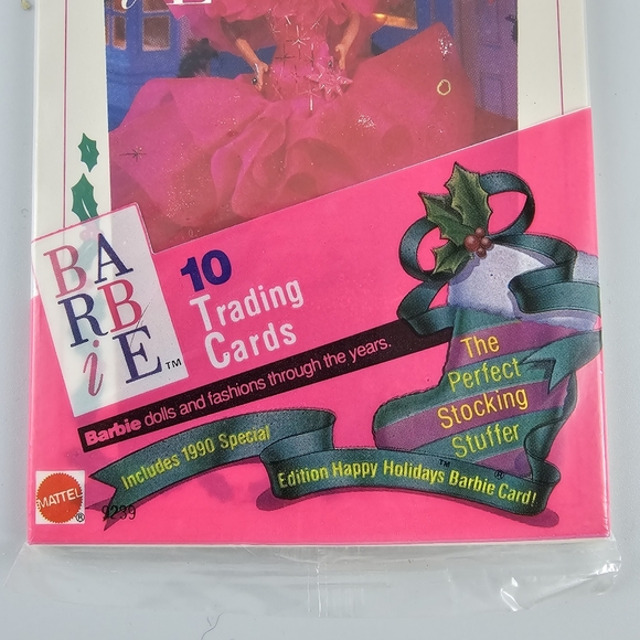 NWT Vintage 90's Barbie Trading Cards Lot of 4 10 packs Fashion Special Edition - Picture 6 of 9